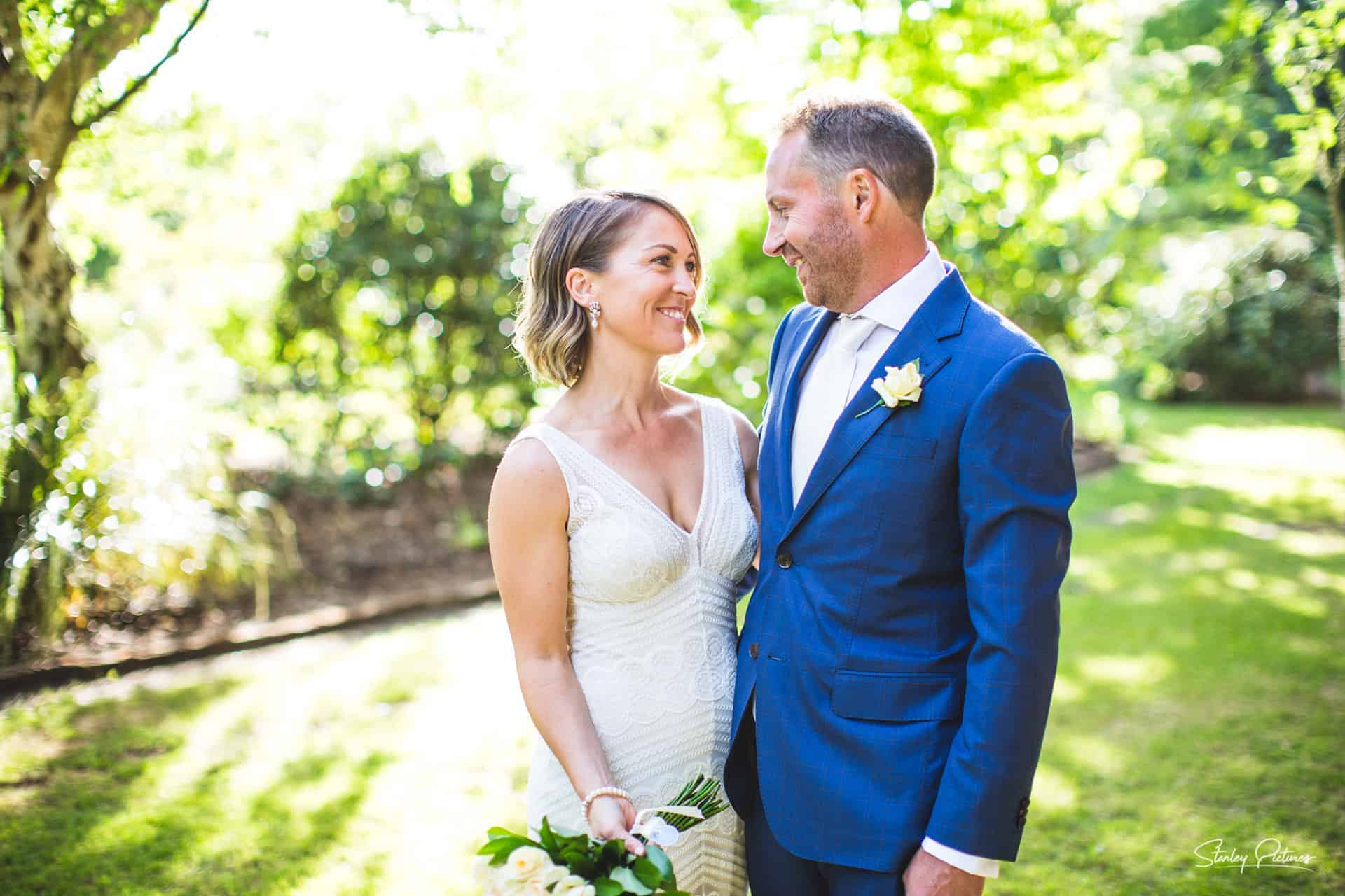 intimate outdoor wedding